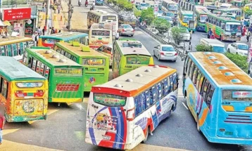 দূরপাল্লা-মহানগরে বাসভাড়া কিমিতে বাড়ল ১৭ পয়সা