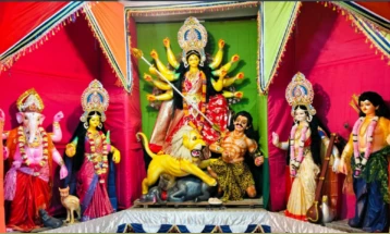 পূজামণ্ডপে নিরাপত্তা জোরদার, বিসর্জনে ড্রোন-হেলিকপ্টারে নজরদারি